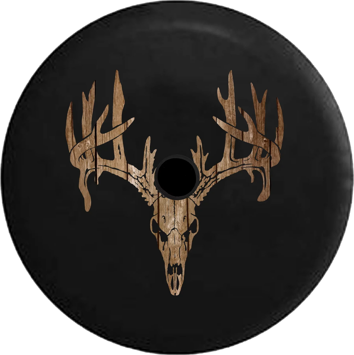 Hunting Backup Tire Dark 33 Ghost Camera Skull Spare JL Skulls Wrangler Cover for Jeep RV Deer 2018 Inch Antlers 2019