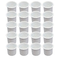 RV Cup Drop Car Recessed Boat White Pocket Plastic Game Motorhome for Universal Holder Insert 20 Table Camper Truck In Sofa Marine Pontoon