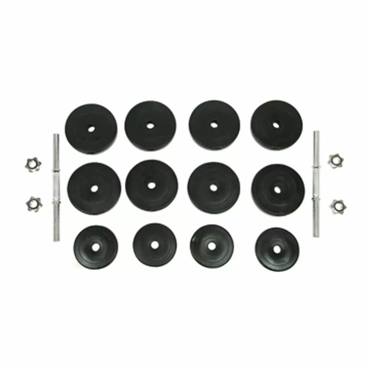 Piece Training for Dcenta and Strength Home Gym 66.1 Weightlifting Set Dumbbell 18 lb