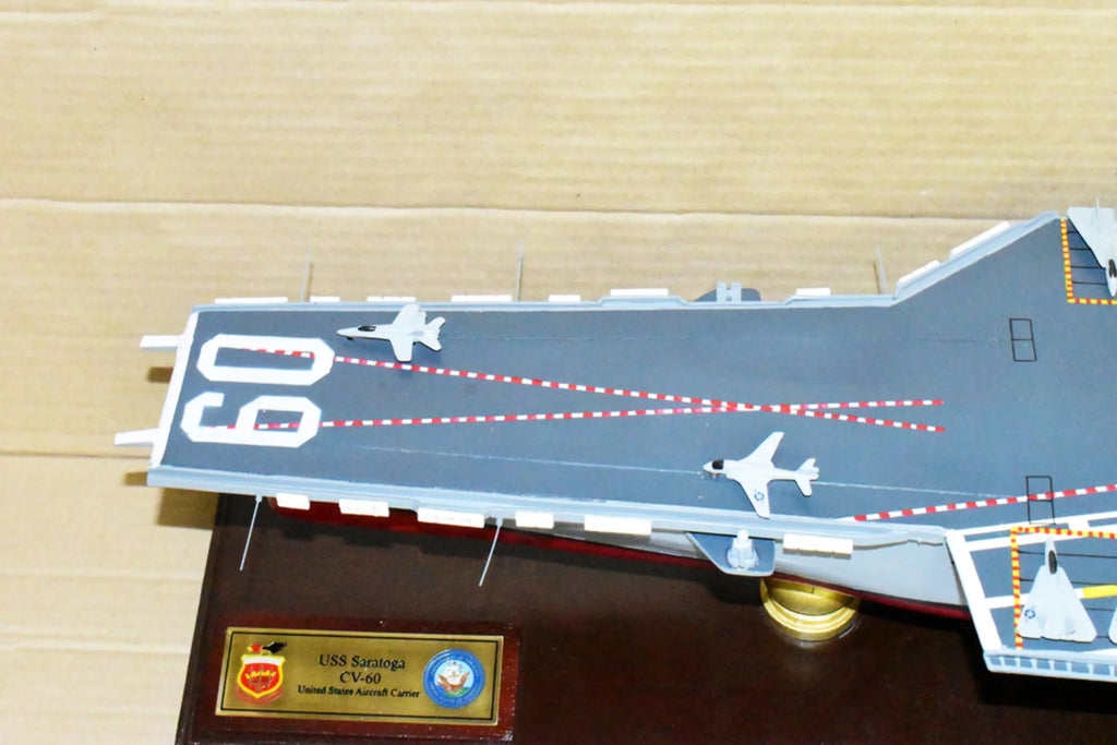 Model,Mahogany,Forrestal Model,Navy,Scale Carrier USS Class CV-60 Saratoga Aircraft