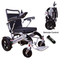 Alton Foldable Electric Wheelchairs Mobility 360lbs - Power miles - 500W SILVER 20 - Exclusive - Lightweight and