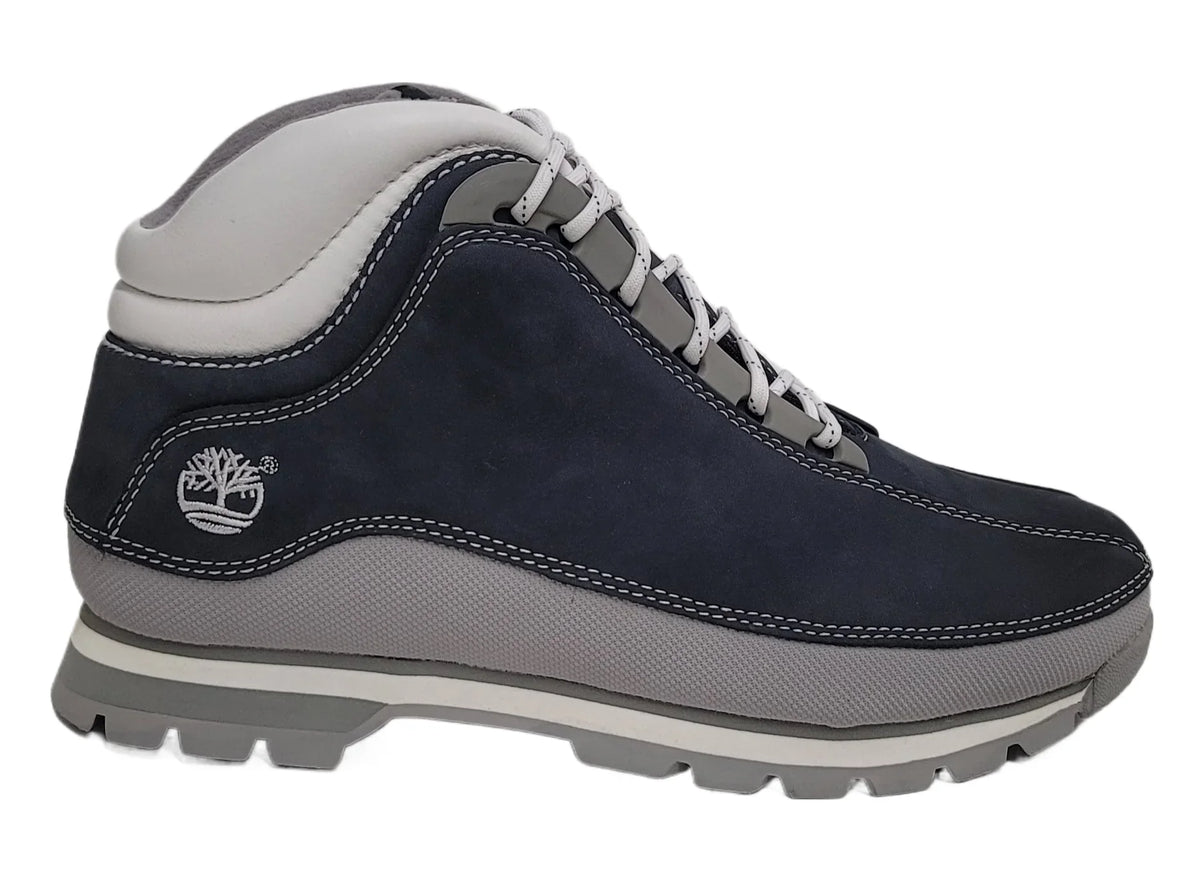 M Timberland 85344 Euro Boot Dub 9.5 Size US Nubuck Women Medium Navy