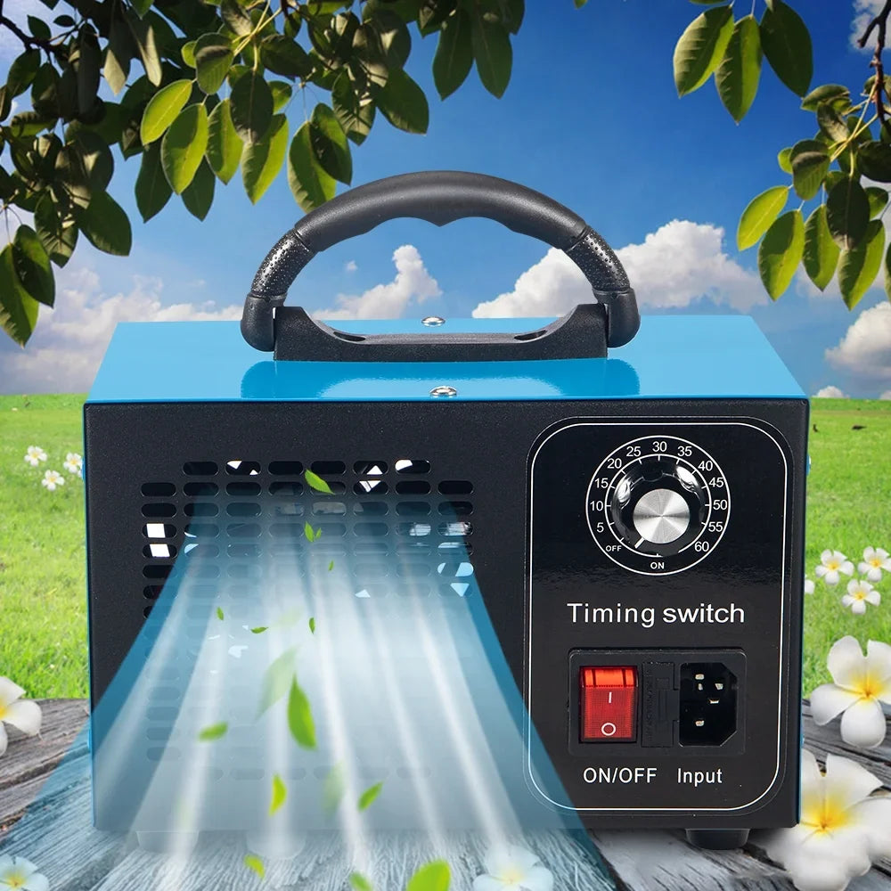 Glossy Steel Smoke, 41dB Kydely Powerful Ozone Room Ozone with Dust - Pollutants Finish & Eliminate Machine