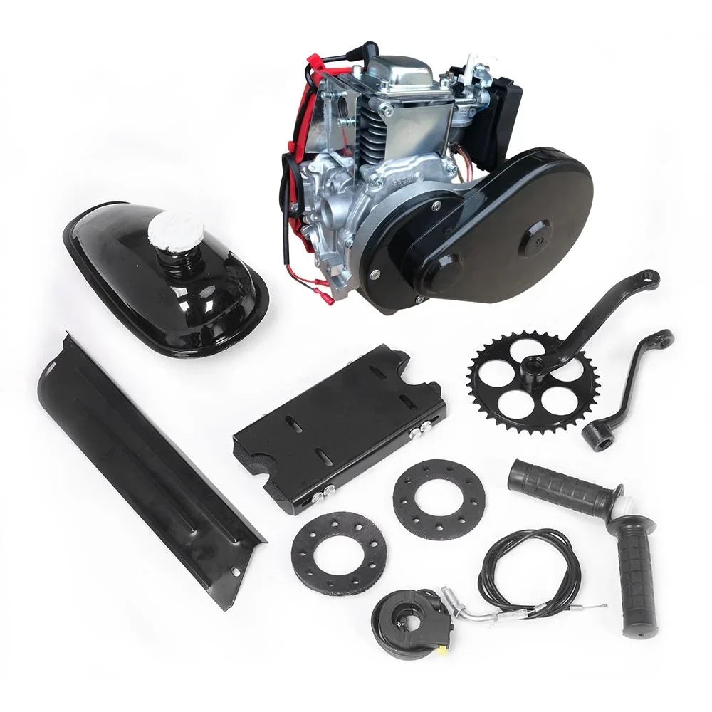 Kit 53cc Cycle Bicycle for Bicycle Motor Zimtown Bike Gas Engine Four-speed Petrol Motorized Engine Kit