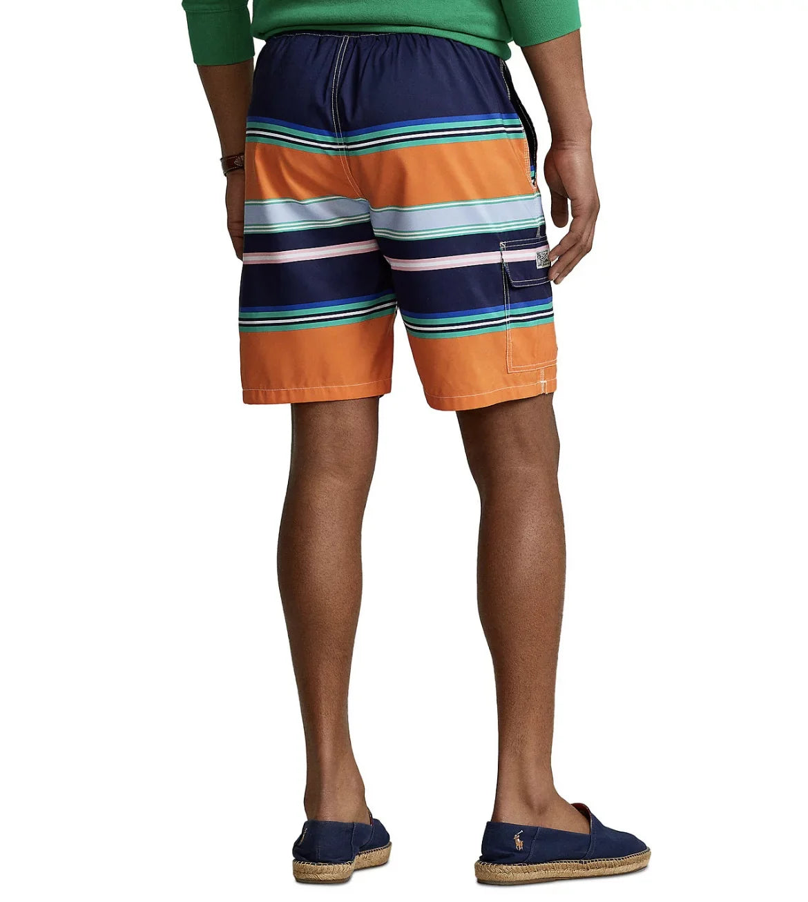 Size Polo Lauren Trunks Ralph Fit Kailua Swim Orange Men's Small Classic