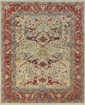 x 7'10" Quinton Rug, Aria 9'11" Ivory/Red
