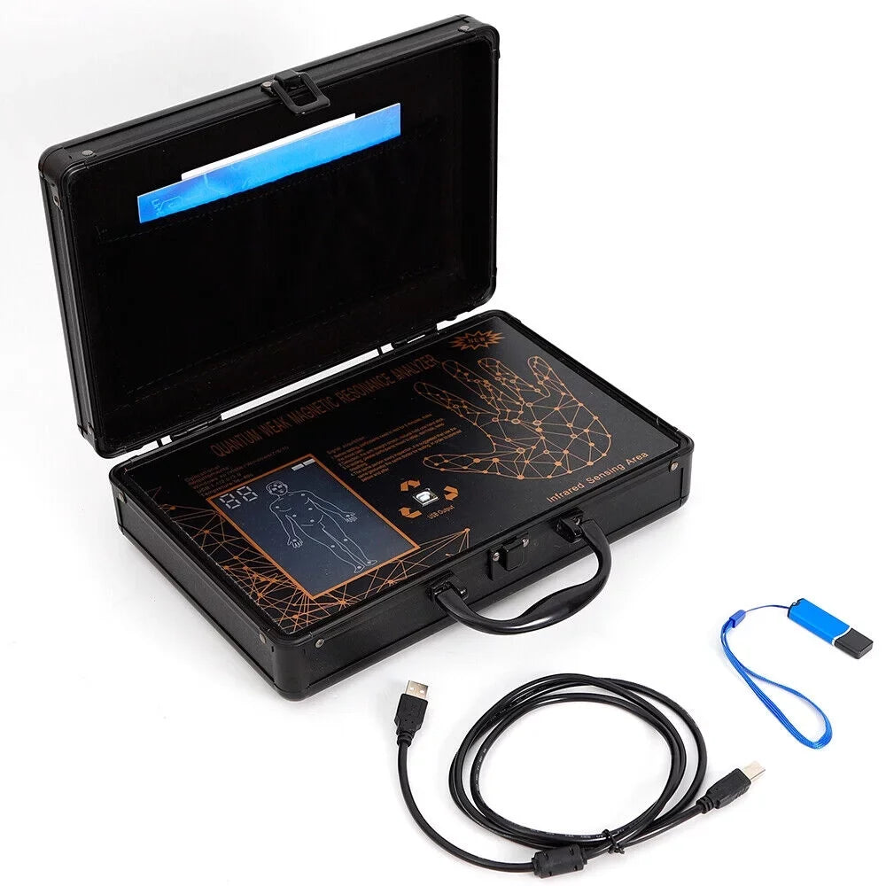 4.7.0 Quantum 6TH Resonance Analyzer Black Health Touch Hand TOOL1SHOoo Magnetic Body Body Analyzer
