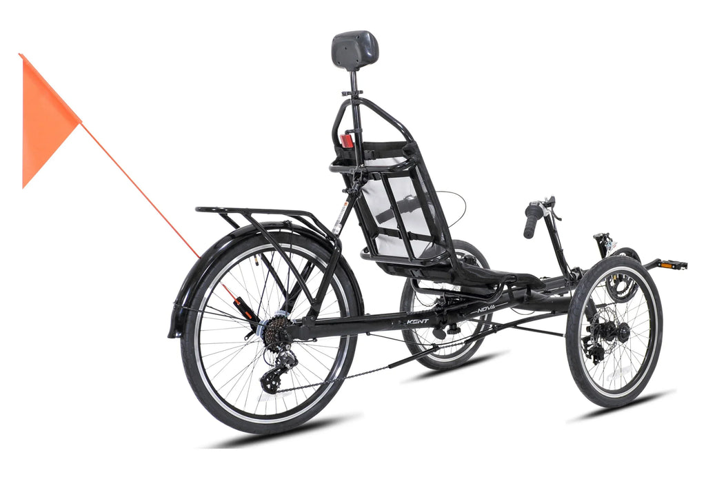 Bike, Bicycles Nova Black Unisex 24-inch Recumbent Kent
