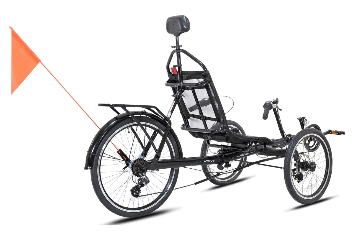 Bike, Bicycles Nova Black Unisex 24-inch Recumbent Kent