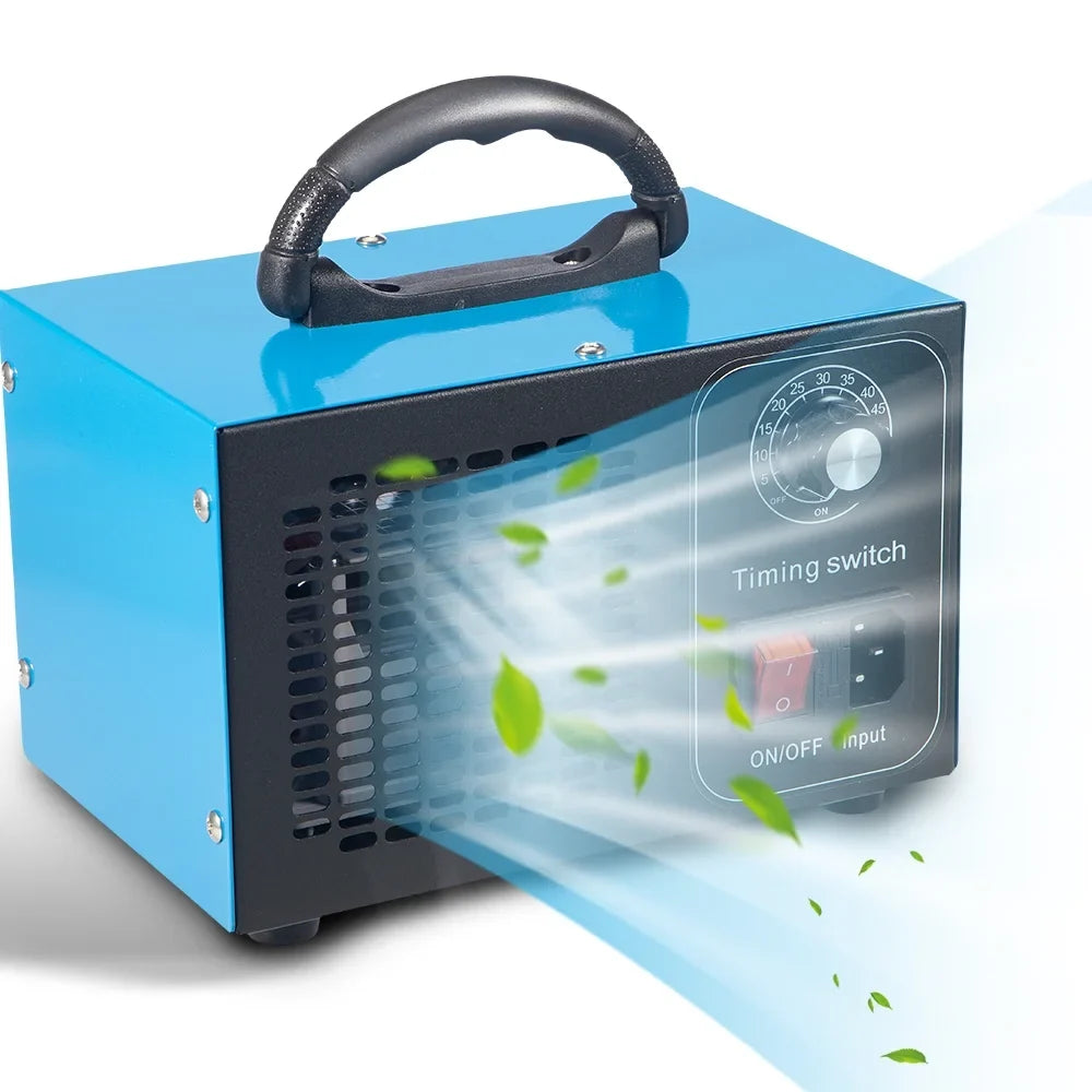 Glossy Steel Smoke, 41dB Kydely Powerful Ozone Room Ozone with Dust - Pollutants Finish & Eliminate Machine