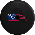 for Distressed Camera JL Tire Wrangler Cover Jeep Look Inch 2018 Painted Vintage 2019 Spare American 33 RV Backup Flag
