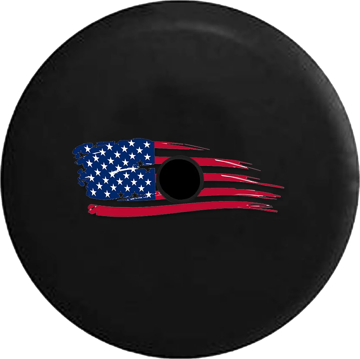 for Distressed Camera JL Tire Wrangler Cover Jeep Look Inch 2018 Painted Vintage 2019 Spare American 33 RV Backup Flag