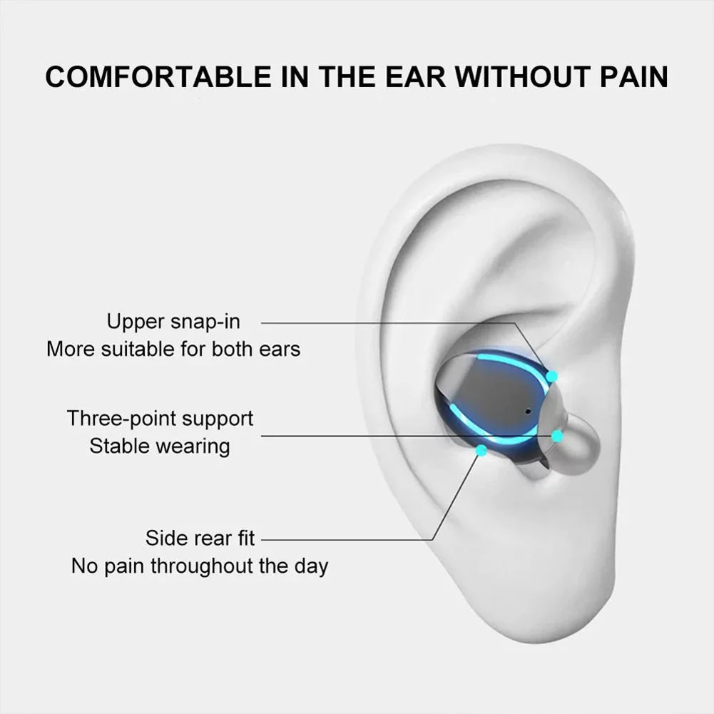 Compatible Headset 10T Earphones TWS Wireless With Nord OnePlus 5G True N300 N300 5G, OnePlus - 5G, Earbuds 10T 5G 5G/N20 Nord Headphones Stereo 5G/N20 Phones Mic Wireless Hands-free for