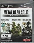 (Brand Playsta US Factory PS3 New Version) Sealed Collection Metal HD Gear Solid
