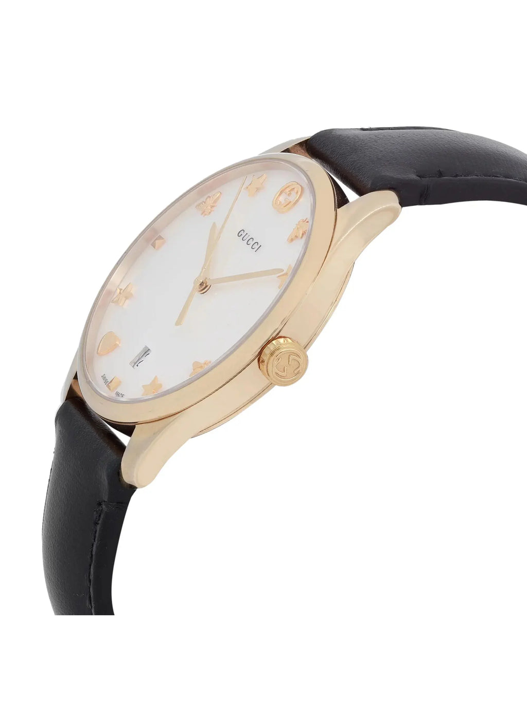 G-Timeless 36mm Steel YA1264044 Ladies Gucci Dial MOP Quartz Watch