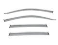 Wind 3-847BM018 / Chrome 2019 2024 2020 With 2023 Guard BMW Trim Rain 2021 G01 Window 2018 Side for Deflectors X3 2022 Wellvisors Visors