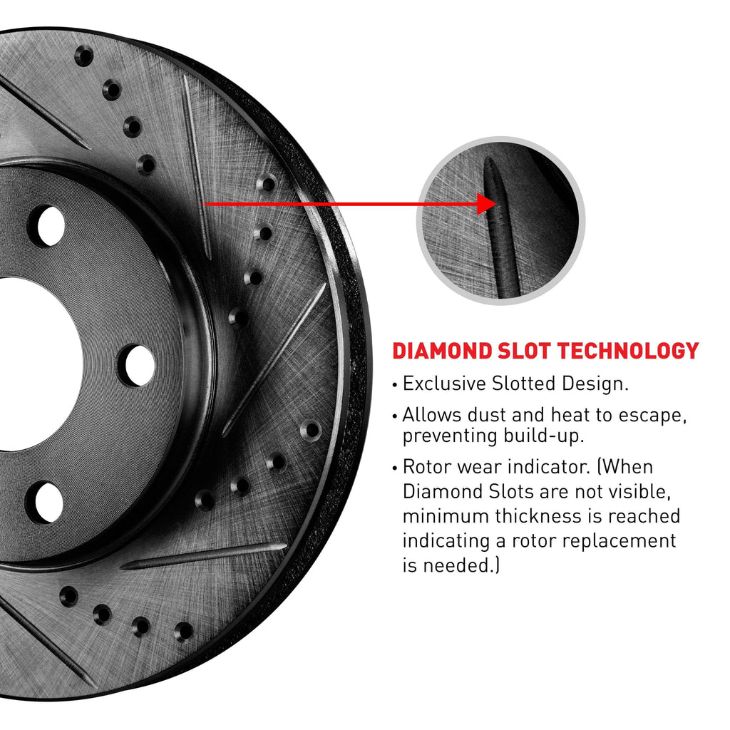 42010 D/S Brake COMPASS, Whpn2 select: R1 2017-2022 JEEP Concepts JEEP Concepts Rotor R1 Black RENEGADE 2015-2022 Fits