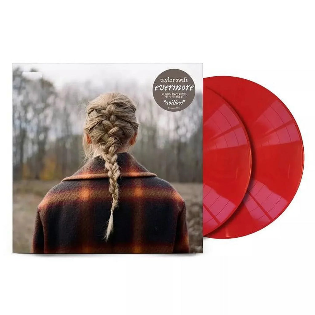 Evermore Red Vinyl Exclusive - 2x LP Record Edition Swift Taylor Limited