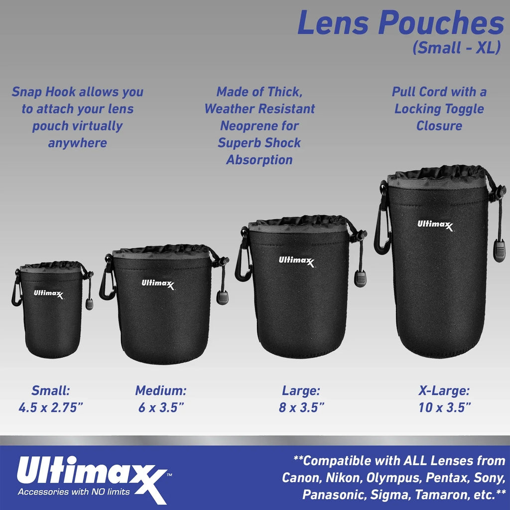 STM Includes: Pouch, Canon f/2.8 (11pc (ND2-ND400) Water-Resistant Variable Ultimaxx & Density - Essential RF Filter 16mm More Lens Bundle) Bundle Neutral Lens
