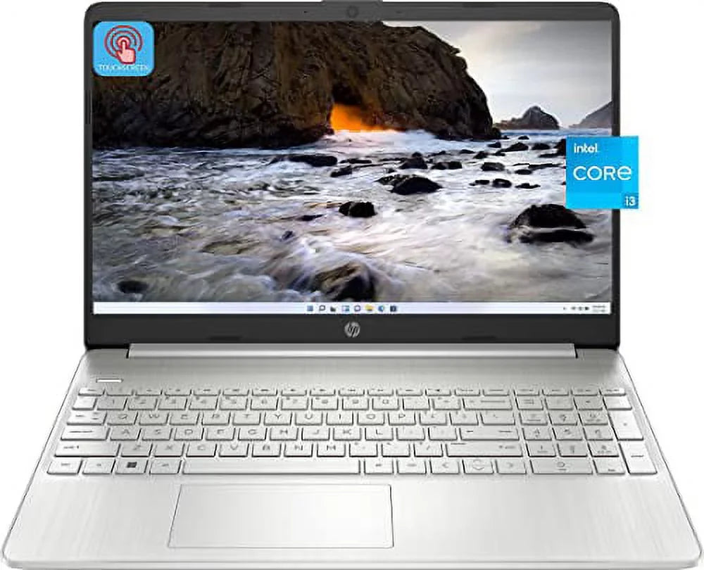Laptop, RAM, Mode, Touchscreen Newest Silver 11 Core Xe i3-1115G4 Home Bluetooth, 15.6" Webcam, 32GB in SSD, 2023 Wi-Fi, Intel Windows HP Natural Graphics, 1TB Processor, Iris Display, Intel S