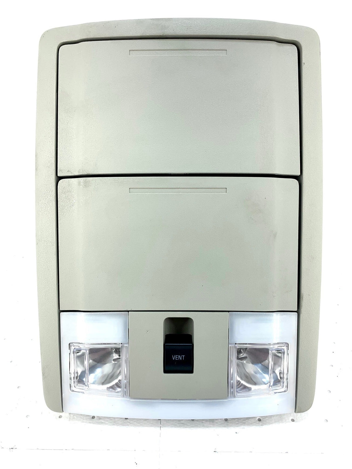2015-2020 (Good) w/ Pre-Owned OEM Overhead Mirror Roof Tahoe Console Chevrolet Compartment Gray