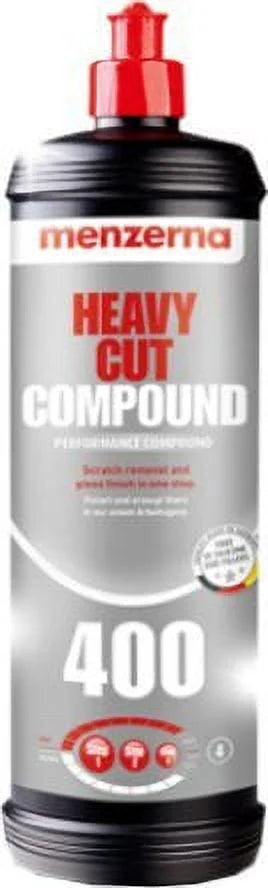 3000, and Medium Super 400 Menzerna Kit 2500, Heavy Compound Polishing