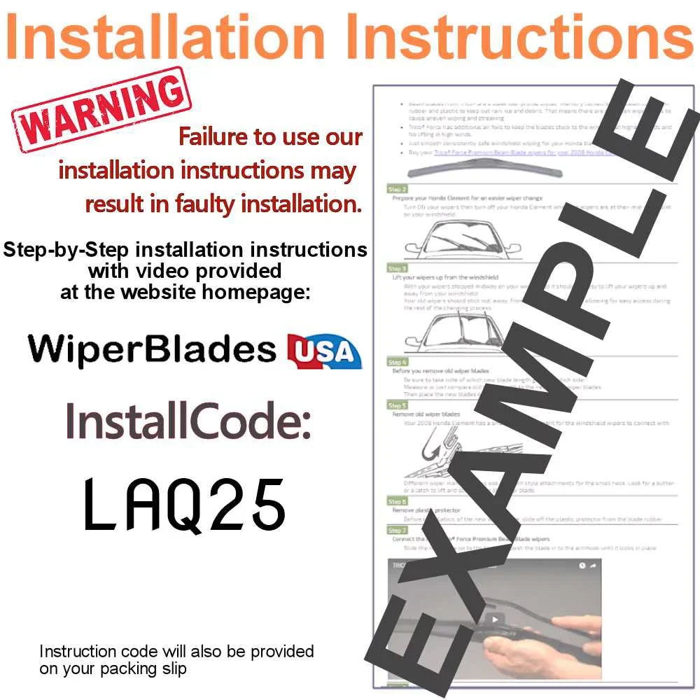 Wiper Performance Wipers Explorer w/Rear Ford 3) of Beam (Set 2020