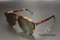 SAINT SL 58mm Women's Green 002 LAURENT DUNE Sunglasses Havana Pilot 596