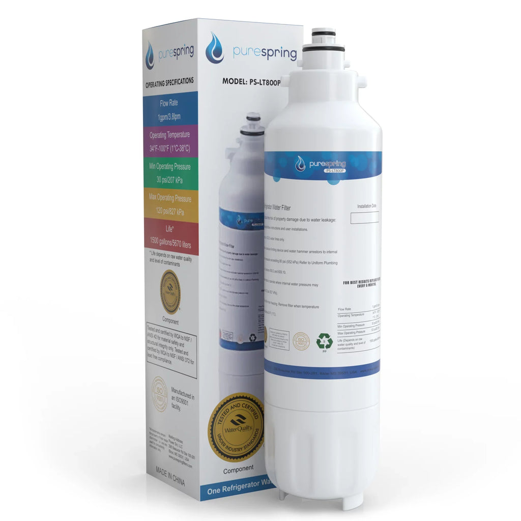 Compatible 46-9490, 9490, ADQ73613403, 469490 Kenmore with (1 Filter, 42 NSF LT800P, ADQ73613401, LT800PC, PureSpring Water LG Pack) Certified Refrigerator ADQ73613402,