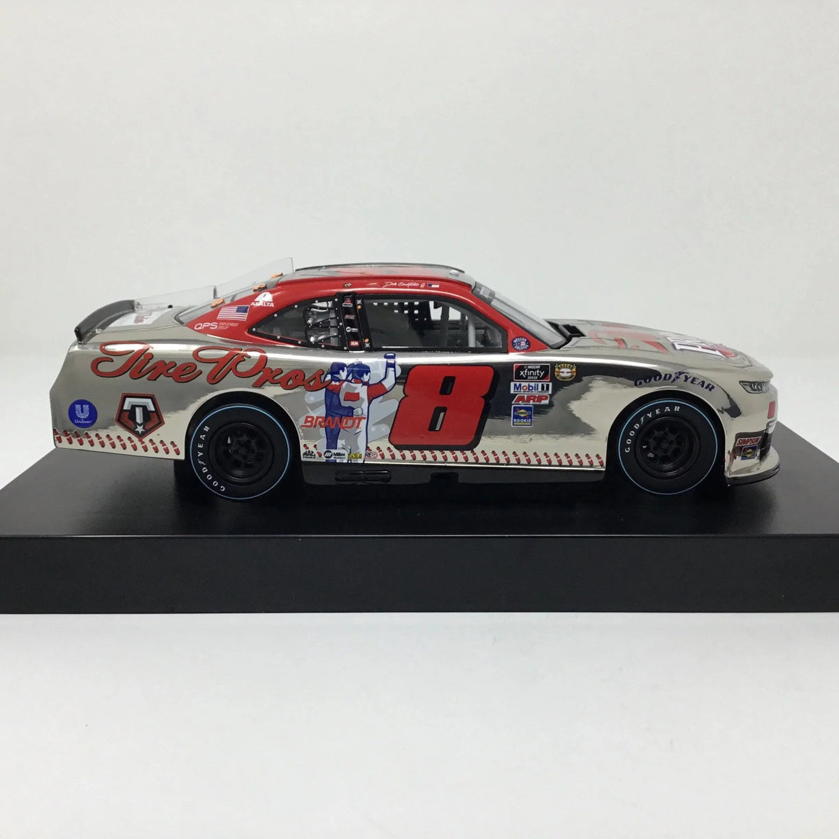 Color Throwback Tire 2021 Chrome Diecast Josh Berry Pros 1:24