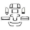 F150 Kit Black Accessories Teledu Console Center Cover 15+ Trim Interior Wood