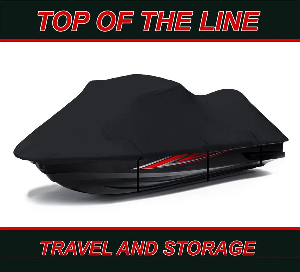 2002 BLACK Ski Polaris JetSki PWC 600 Compatible for 2001 Virage 2004 DENIER Cover 2000 Jet Cover 2003