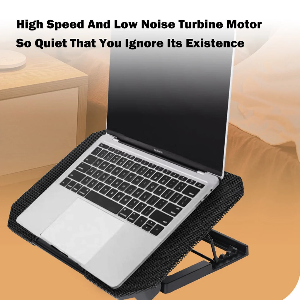Fan, Laptop Ports USB Strength Fan Inch Adjustable Htovila and 10-15.6 2 Cooling with
