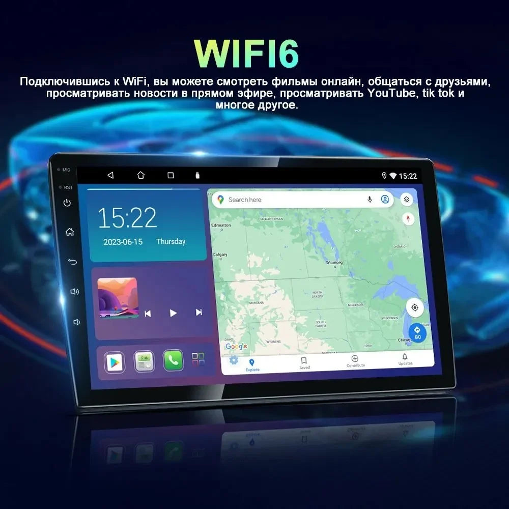 Bluetooth Player 4+64GB 2016 Navigation 2013 CarPlay Android Stereo 2014 2015 GPS 13 For Radio Car 2017 RAV4 Toyota