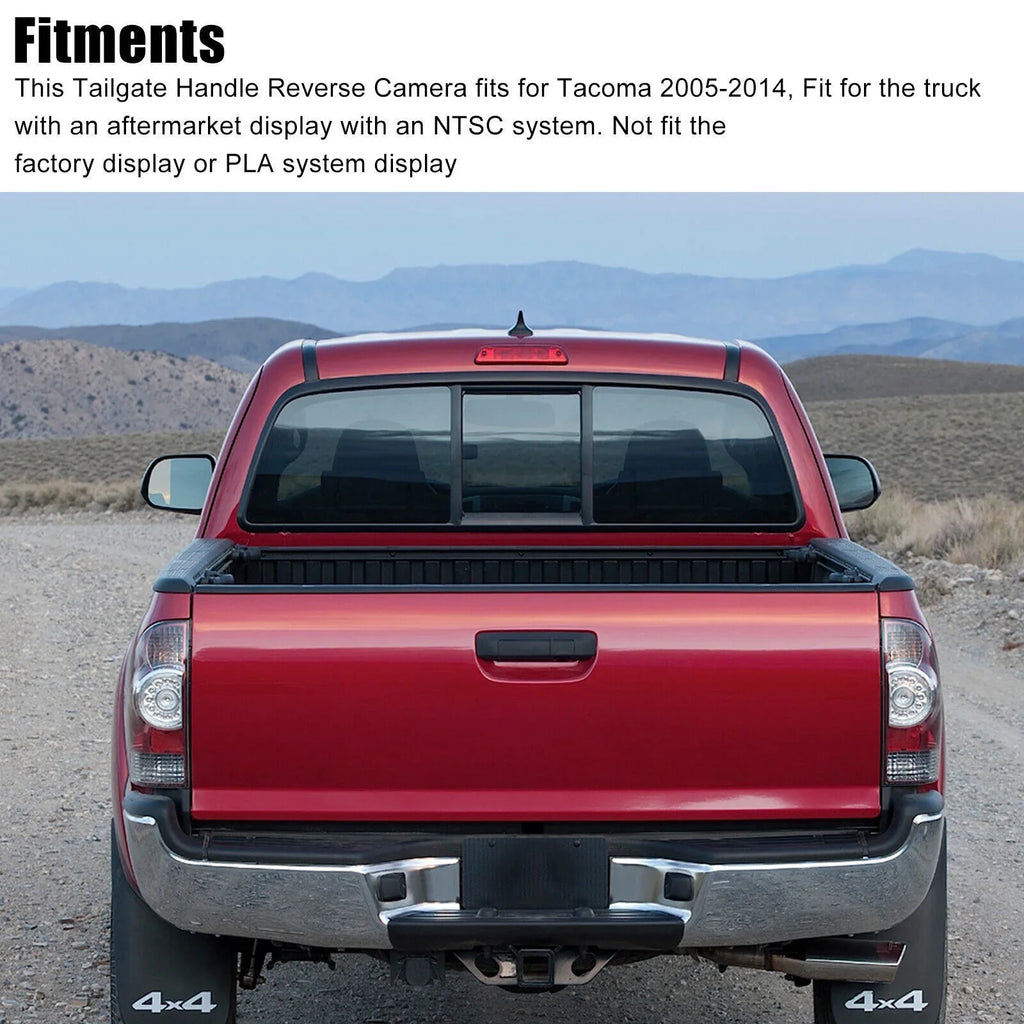 09 2007 2008 for Backup 2004-2014 Toyota Tailgate Handle Xhy Tacoma Camera 2006
