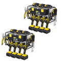Holder, Power Organizer Cordless Wall-Mounted 2PCS Drill Tool Rack Duty Heavy