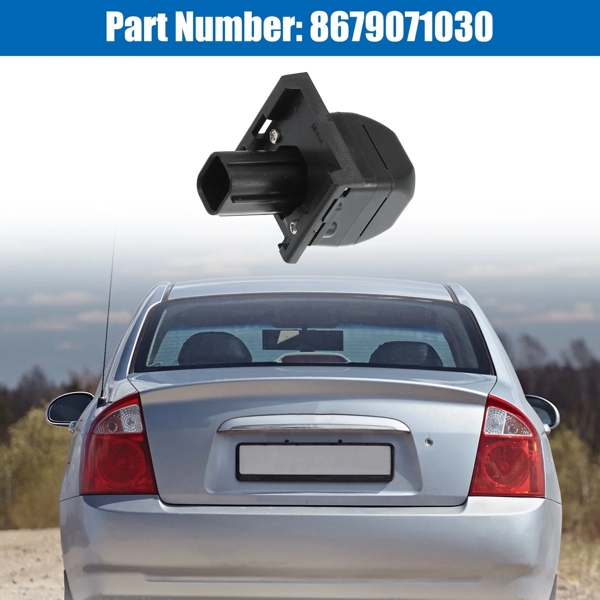 Up View Reverse Toyota Park Hilux Assist 2011-2015 Rear Camera Back for No.8679071030 Angle Wide Camera