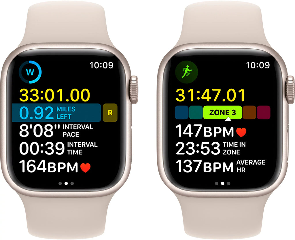 Watch Cell Series 41mm MNUX3LL/A Restored Gen Aluminum Band Apple Starlight 8 (Refurbished) Starlight 8 Sport