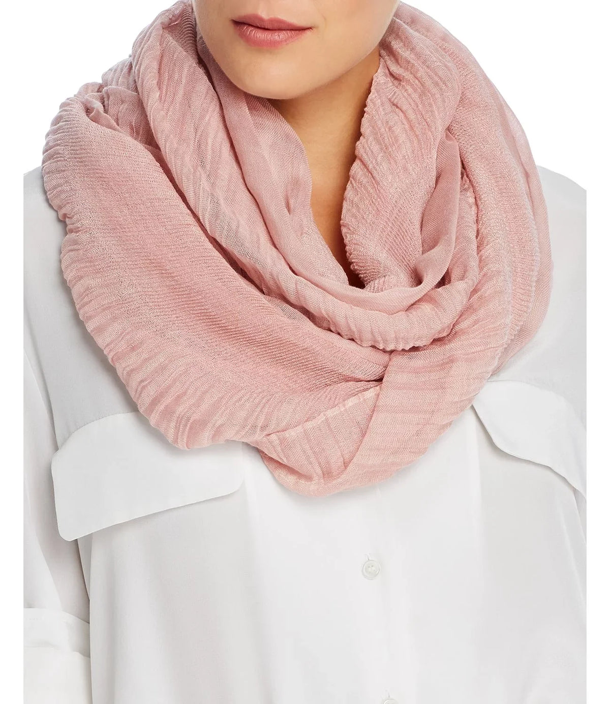 Knit One size, Echo Scarf, Pink