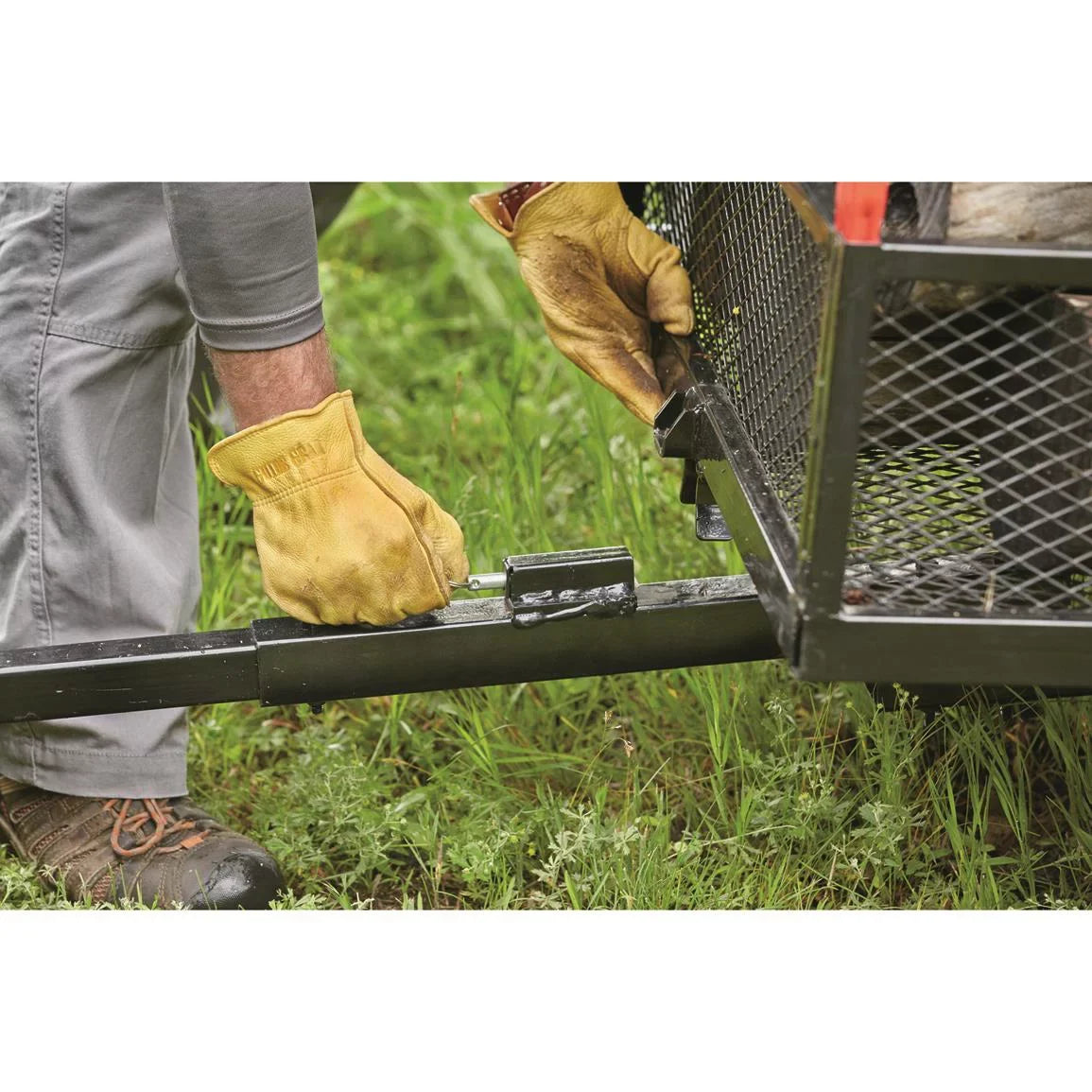 Cargo Duty Carrier ATV Carts Wheels, Trailer, with Gear Guide Utility Heavy