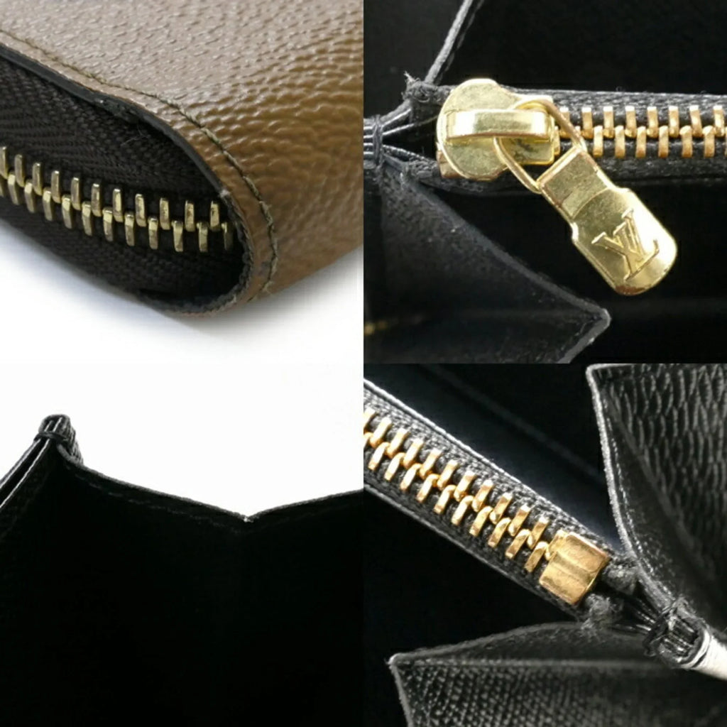 Giant (Good) VUITTON Unisex Zipper M69353 LOUIS Round Monogram Long Pre-Owned Wallet Zippy