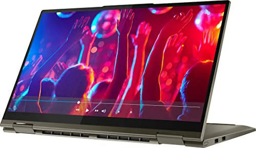 SSD 12GB with 6 i7-1165G7 Thunderbolt FHD Graphics inch Intel LENOVO EVO 2-in-1 DDR4 2022 1TB KB WI-FI Platform Fingerprint Windows 11th Laptop Iris Core 4.0 Touchscreen Backlit 15.6 Xe 10 7i Yoga