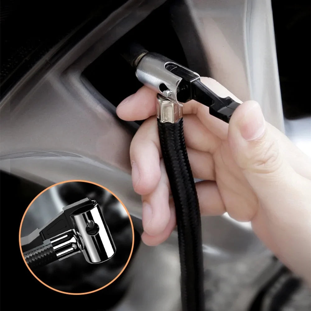 LED Air with Compressor Suzicca Auto Light 12V Tire for Portable Digital Pump Car Inflator