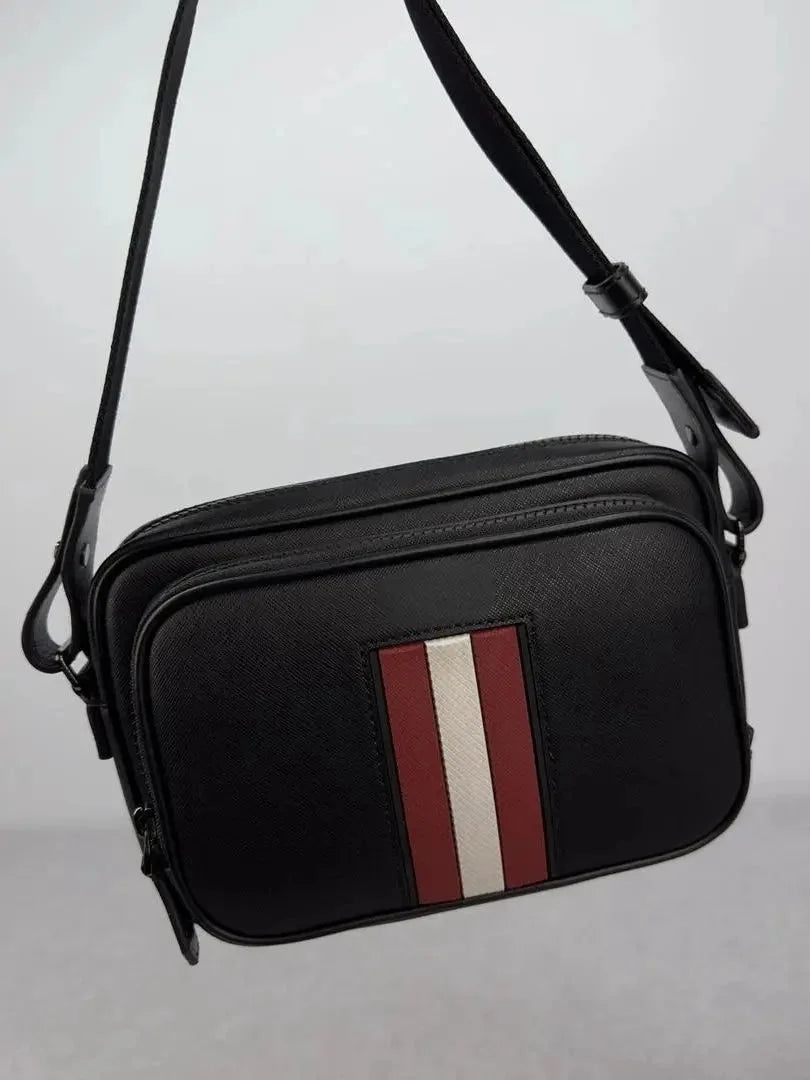 Shoulder Luxury Bag Business Quality Crossbody Chest Casual Shoulder Bag Bag Commuter B Style High Bag Men's Leather Genuine