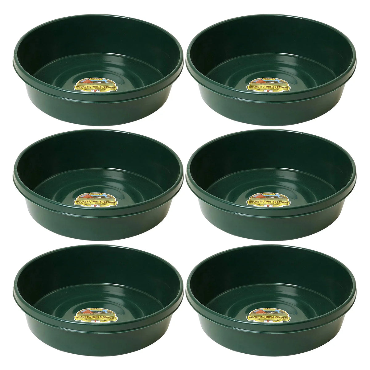 Utility Gallon Little Pack) Pan, Flat (6 Green Livestock Feed 3 Farm Giant