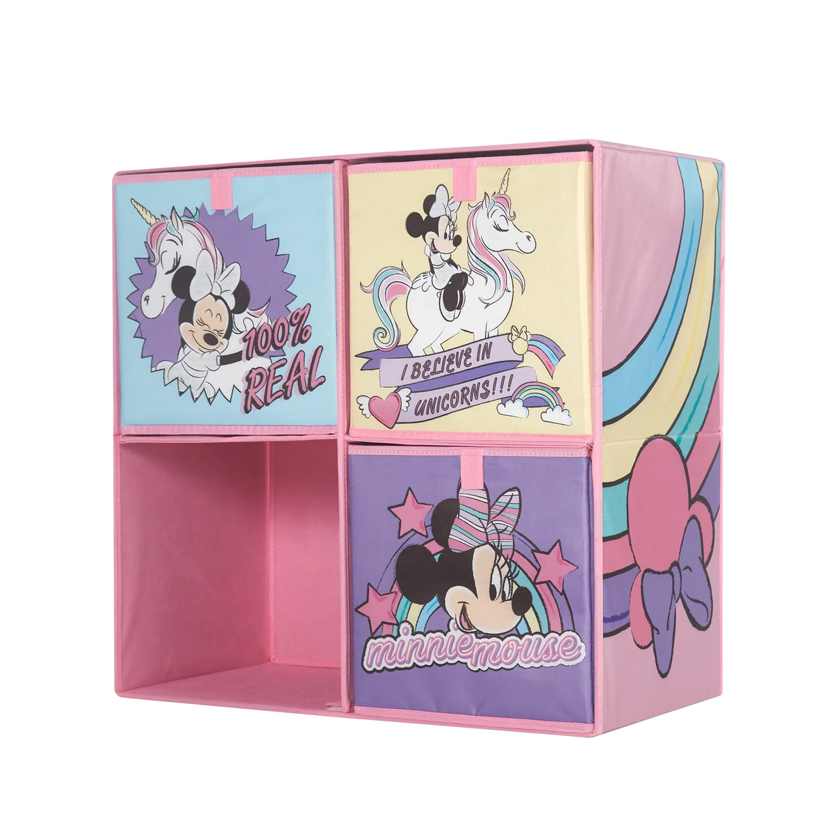 Cubby Organizer Disney Mouse Kids Storage Set Minnie