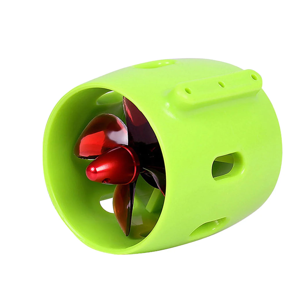 Motor for Nest Brushless Boat Clockwise Electric Underwater OWSOO 12-24V 1000KV with 4-Blade Bait Drive Engine Waterproof Propellers with Ship Motor