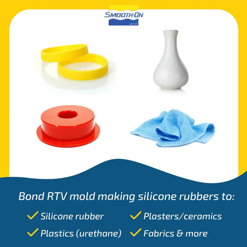 '- 3 - Rubber Tube Silicone SIL-Poxy Ounce Adhesive
