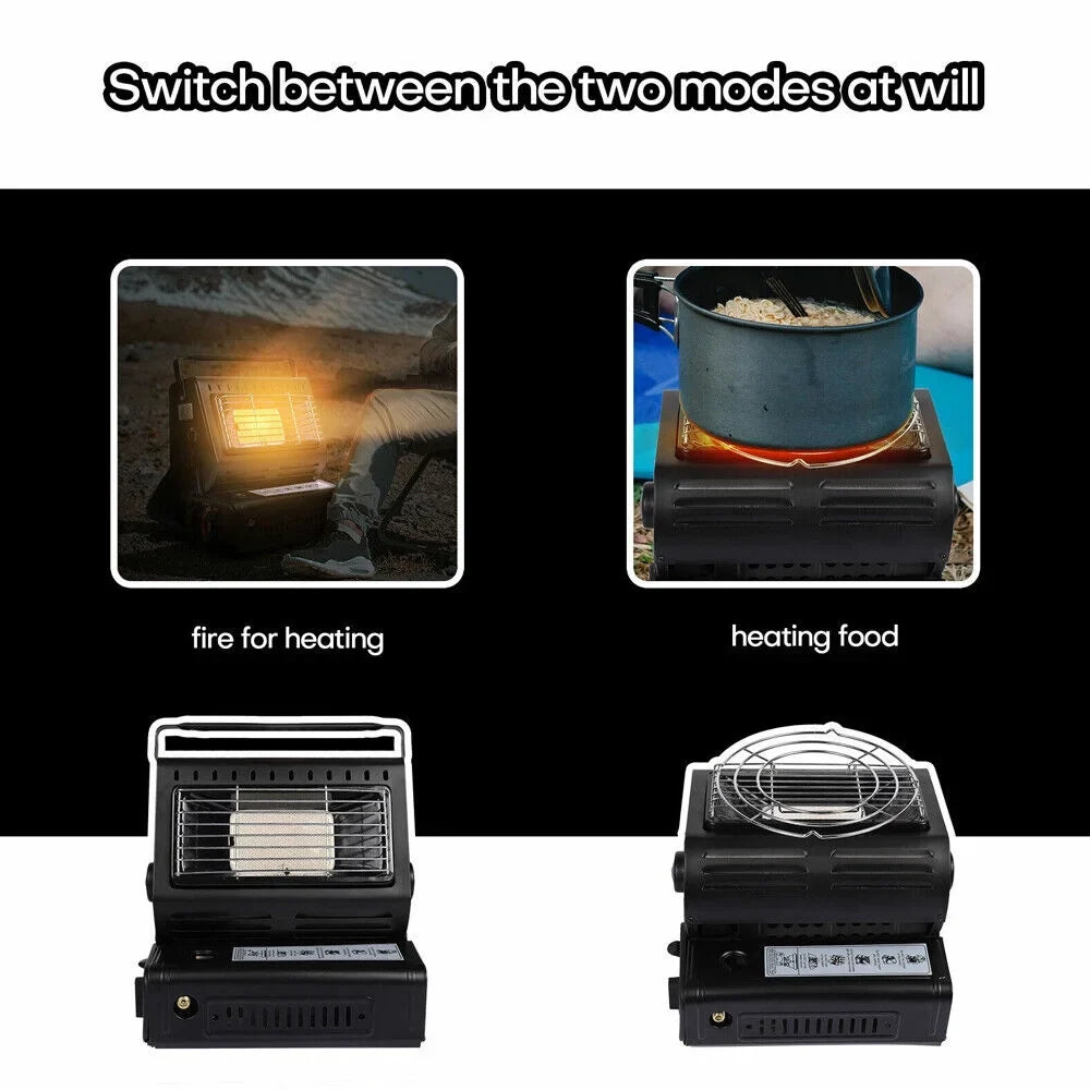 Heater GAS Multipurpose Portable Warming Camping for Burner Cooker Stove Butane