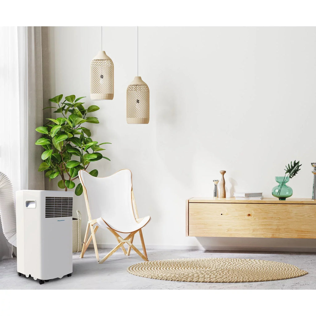 Sense I Keystone Air 115V BTU to for up with Sq. 5,000 Remote Portable Room Conditioner Ft. a Control 250